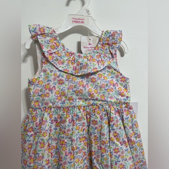 Tommy Bahama Girls Floral Dress 2-Piece Set Size 3T NWT - Picture 4 of 9